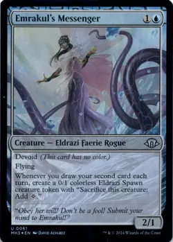 Emrakul's Messenger (Foil) Modern Horizons 3 - Magic MTG NM - Image 1