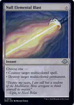 Null Elemental Blast Modern Horizons 3 - Magic MTG NM - Image 1
