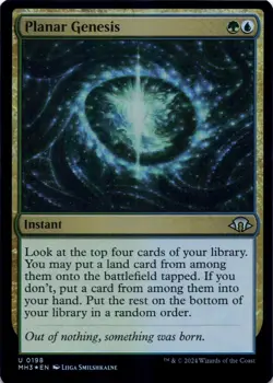Planar Genesis (Foil) Modern Horizons 3 - Magic MTG NM - Image 1