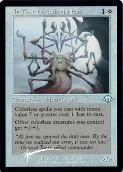 It That Heralds the End (Retro Foil) Modern Horizons 3 - Magic MTG NM - Image 1