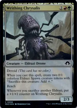 Writhing Chrysalis (Foil) Modern Horizons 3 - Magic MTG NM - Image 1