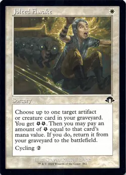 Jolted Awake (Retro Frame) Modern Horizons 3 - Magic MTG NM - Image 1