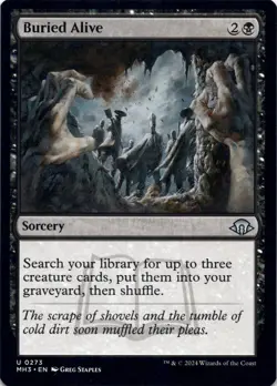 Buried Alive Modern Horizons 3 - Magic MTG NM - Image 1
