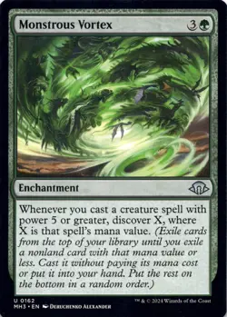 Monstrous Vortex Modern Horizons 3 - Magic MTG NM - Image 1