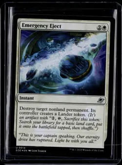 Emergency Eject - 14 - Foil - EOE - NM - MTG Magic the Gathering - Image 1