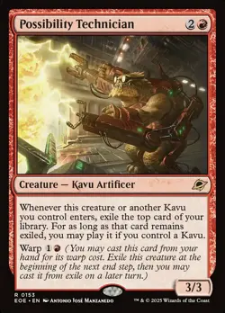 MTG I Possibility Technician I Edge of Eternities I EOE 0153 I Rare I NM I ENG - Image 1