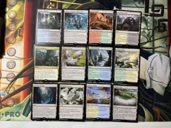 MTG 12 Battle for Zendikar Basic Land - 1 of each - complete You Set MT - Image 2