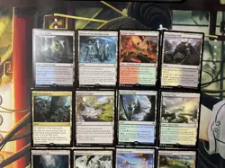 MTG 12 Battle for Zendikar Basic Land - 1 of each - complete You Set MT - Image 4