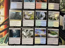MTG 12 Battle for Zendikar Basic Land - 1 of each - complete You Set MT - Image 5