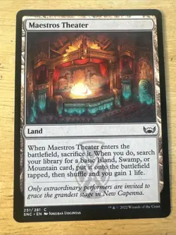 Maestros Theater #251 (NM) Streets New Capenna SNC Magic MTG - Image 1