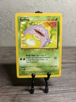 Koffing 051/102 Base Set Regular Common-Vintage-Pokemon TCG-Fast Shipping-LP! - Image 1