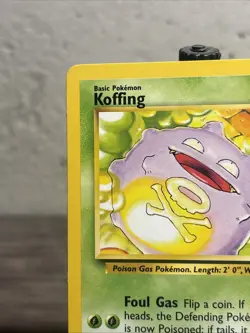 Koffing 051/102 Base Set Regular Common-Vintage-Pokemon TCG-Fast Shipping-LP! - Image 2