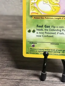 Koffing 051/102 Base Set Regular Common-Vintage-Pokemon TCG-Fast Shipping-LP! - Image 4