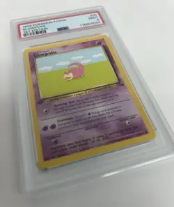 1999 Pokemon Fossil Slowpoke 1st Edition 55/62 PSA 9 - Image 3