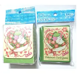 Shaymin Deck Case Sleeve Set Japanese Pokemon Center Exclusive Sealed New Rare - Image 1