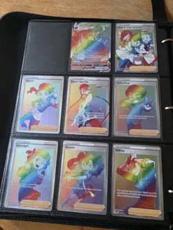 Pokemon Fusion Strike Almost Complete Master Set with Binder - Image 1