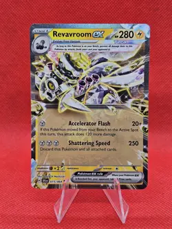 Pokemon TCG Scarlet & Violet Shrouded Fable Revaroom EX 015/064 NM - Image 1
