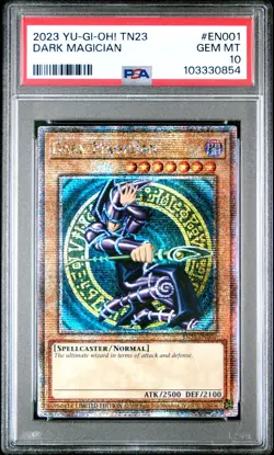 Dark Magician - PSA 10 - TN23-EN001 - Quarter Century Secret Rare - Yugioh - Image 1