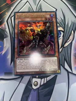 YUGIOH VOLCANIC TROOPER ULTRA RARE 1ST NM LD10-EN019 - Image 1