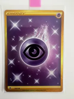 Psychic Energy - 232/198 - Gold Secret Rare - Chilling Reign - Pokemon Card - Image 1