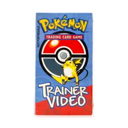WOTC Pokemon Pokemon Trading Card Game Trainer Video VHS SW (VG+/New) - Image 1