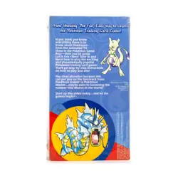 WOTC Pokemon Pokemon Trading Card Game Trainer Video VHS SW (VG+/New) - Image 2