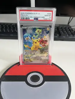 PSA 10 Pikachu 001/SV-P Scarlet/Violet Pre-Order Promo Chinese Pokemon Card - Image 1