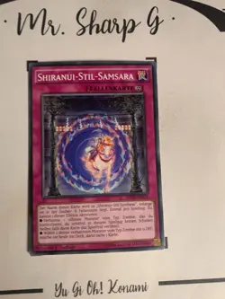 SHIRANUI-STIL-SAMSARA - 1. AUFLAGE RATE-DE074 DEUTSCH Yu-Gi-Oh! CARD COMMON - Image 3