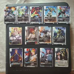 Gundam TCG Card Game Full Set C/U X8 White Beta Edit Lim Japan Dice-Promo-Token - Image 1