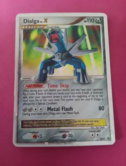 DIALGA lv. X DP37 Diamond Pearl Promo Ultra Rare Pokemon Card HP - Image 1