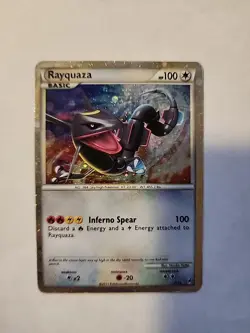Pokemon TCG Rayquaza Call of Legends SL10 Shiny Holo Rare Card - Image 1
