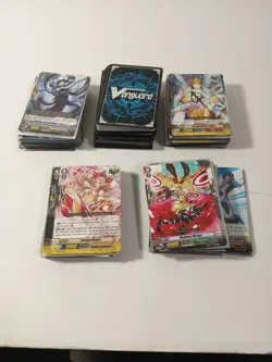 Lot Of Vanguard Card Fight Cards Vintage Over 250 - Image 1