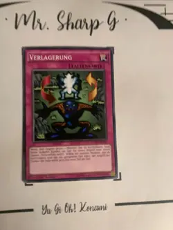 VERLAGERUNG - 1. AUFLAGE YGLD-DEA40 DEUTSCH Yu-Gi-Oh! CARD COMMON KONAMI TCG - Image 2