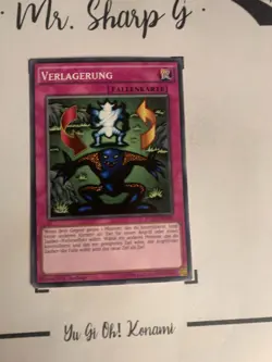 VERLAGERUNG - 1. AUFLAGE YGLD-DEA40 DEUTSCH Yu-Gi-Oh! CARD COMMON KONAMI TCG - Image 3