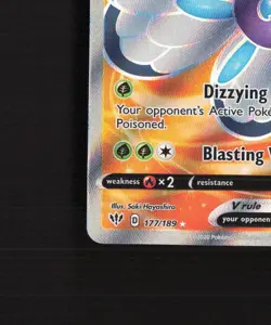 Butterfree V 177/189 Darkness Ablaze Full Art Ultra Rare Holo Pokemon Card NM - Image 5