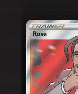 Rose 189/189 Darkness Ablaze Full Art Ultra Rare Holo Pokemon Card NM - Image 3