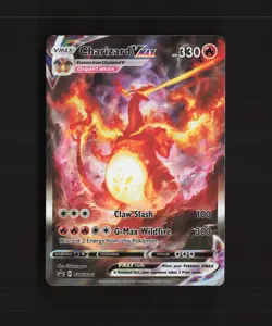 Charizard VMAX SWSH261 Full Art Black Star Promo Holo Pokemon Card NM - Image 1
