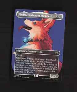 Phelia, Exuberant Shepherd 0364 Modern Horizons 3 BORDERLESS Rare MTG Card NM - Image 1