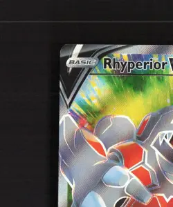 Rhyperior V 181/189 Darkness Ablaze Full Art Ultra Rare Holo Pokemon Card NM - Image 3