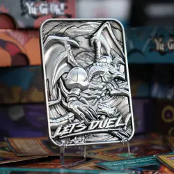 Yu-Gi-Oh! Fanattik Metal Card Metall Karte Barren Black Skull Dragon Limited - Image 1