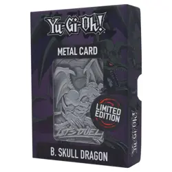 Yu-Gi-Oh! Fanattik Metal Card Metall Karte Barren Black Skull Dragon Limited - Image 4
