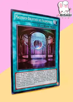 Yu-Gi-Oh! Karte Magiebuch-Bibliothek des Halbmondes AP03-DE009 Trading Card TCG - Image 2