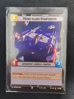 Rogue-Class Starfighter 241/262 Star Wars Unlimited TCG Card JTL Near Mint NM - Image 1