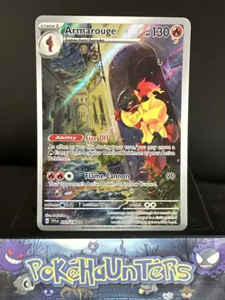 Pokemon Card Armarouge 203/198 Scarlet & Violet Base Illustration Rare Near Mint - Image 1