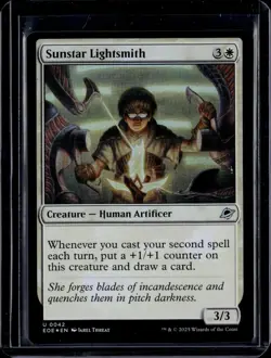 Sunstar Lightsmith - 42 - Foil - EOE - NM - MTG Magic the Gathering - Image 1