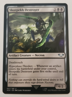 1x Skorpekh Destroyer Warhammer 40K Commander MTG Magic the Gathering NM - Image 1