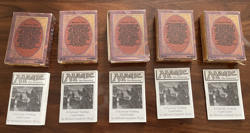 RARE MTG ORIGINAL BETA EMPTY STARTER DECK BOXES + INSTRUCTIONS X 5 - Image 2