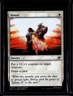 Honor - 21 - EOE - NM - MTG Magic the Gathering - Image 1