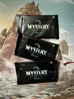 MTG Magic The Gathering Mystery Booster 2 Booster - Three Draft Packs - Sealed - Image 1