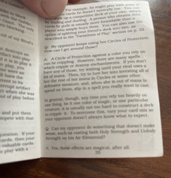 MTG RARE ALPHA RULEBOOK (1993) MAGIC THE GATHERING GOOD ALL ORIGINAL CONDITION - Image 3